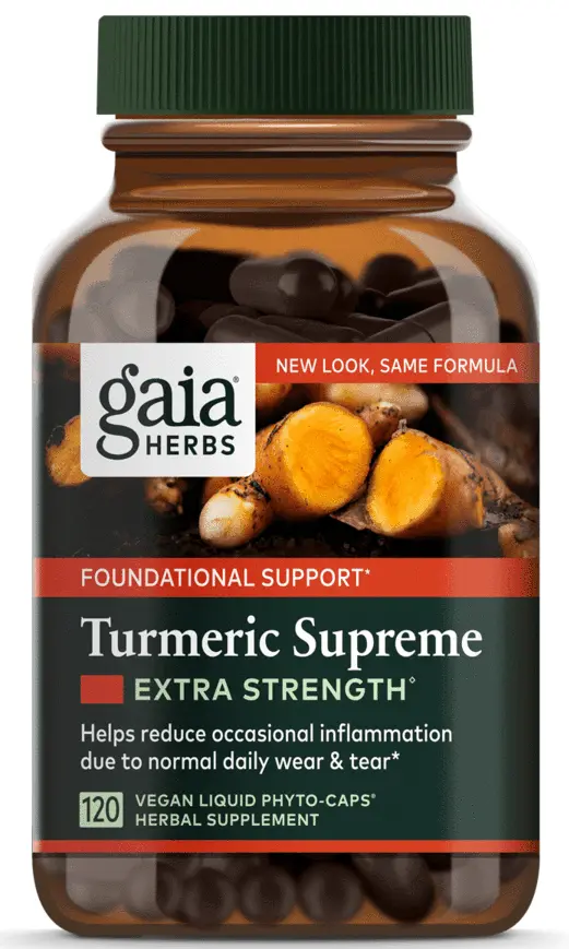 Gaia Herbs Turmeric Supreme Extra Strength Capsules – 120 Count 1