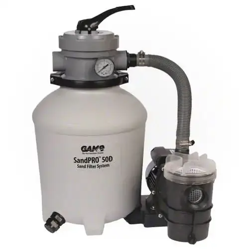 Game Sandpro 50D Dual-Cartridge Pool Filtration System 1