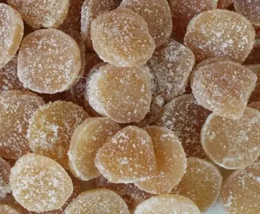 Ginger Medallions Organic Candied Ginger – 12 Oz Jar 1