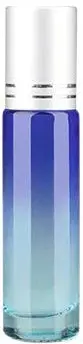 Gradient Color Glass Roll-On Bottle – 10Ml Essential Oil Applicator 1