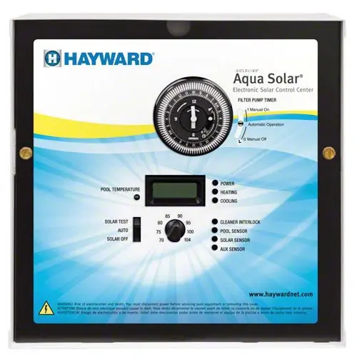 Hayward Aq-Sol-Lv-Tc Aquasolar Low-Voltage Temperature-Controlled Pool Controller 1