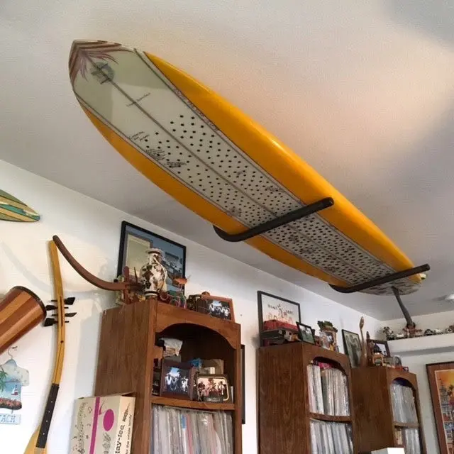 Hi-Port 1 Ceiling-Mounted Surfboard Rack – Lightweight 50 Lb Support 1