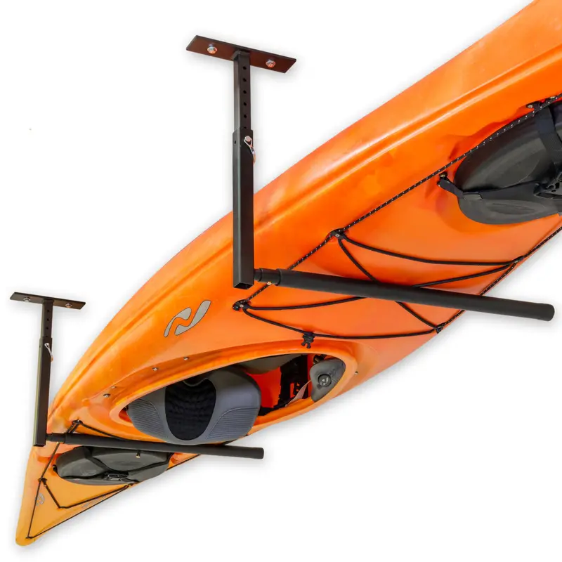 Hi-Port 2 Single Kayak Ceiling Rack – 75 Lb Capacity 1