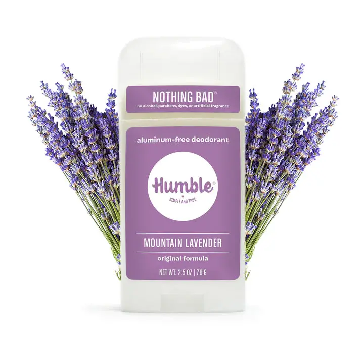 Humble Natural Deodorant – Mountain Lavender, 2.5 Oz 1