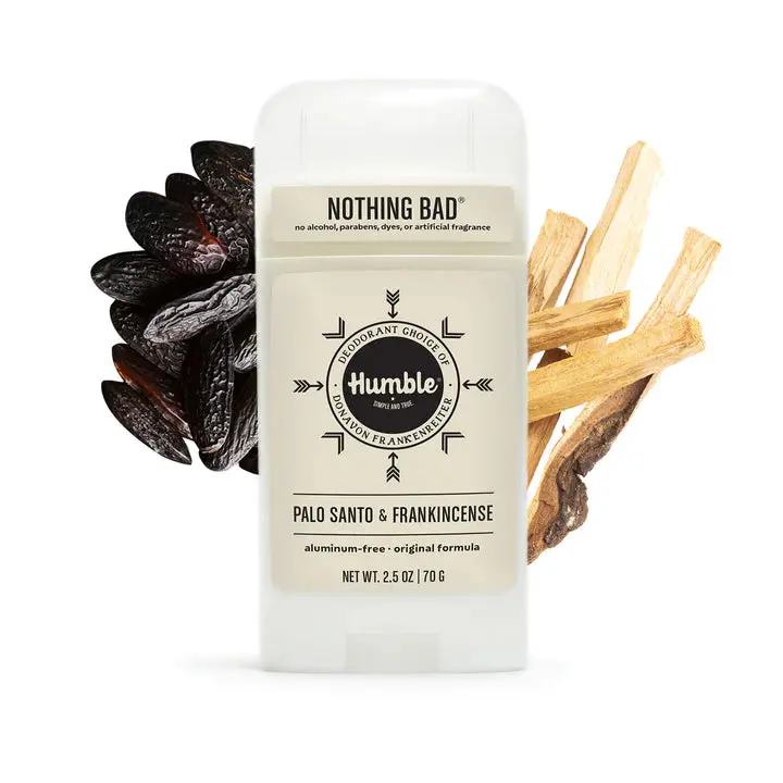 Humble Natural Deodorant – Palo Santo & Frankincense, 2.5 Oz 1