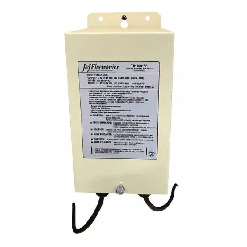 J&J Electronics 25036 Low-Voltage Landscape Transformer (24V Ac, 300Va) 1