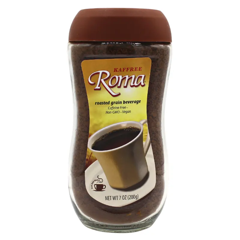 Kaffree Roma Herbal Coffee Substitute – 7 Oz Grain-Based Decaf Drink 1