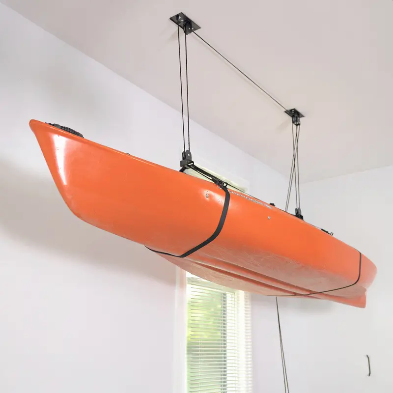 Kayak Ceiling Hoist Kit – 150 Lb Capacity, 14-Foot Vertical Lift 1