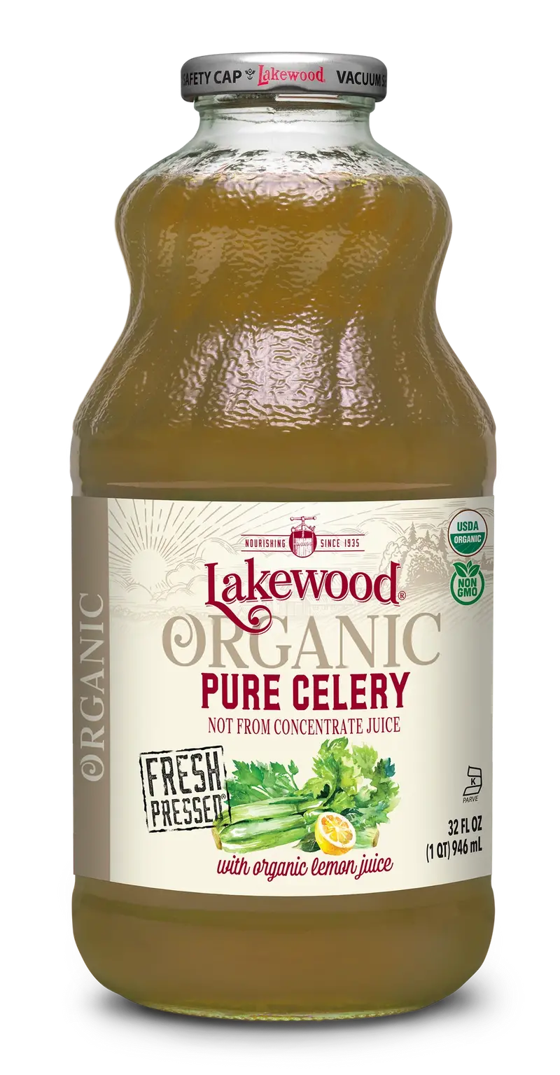 Lakewood Organic Celery Juice – 32 Oz 1