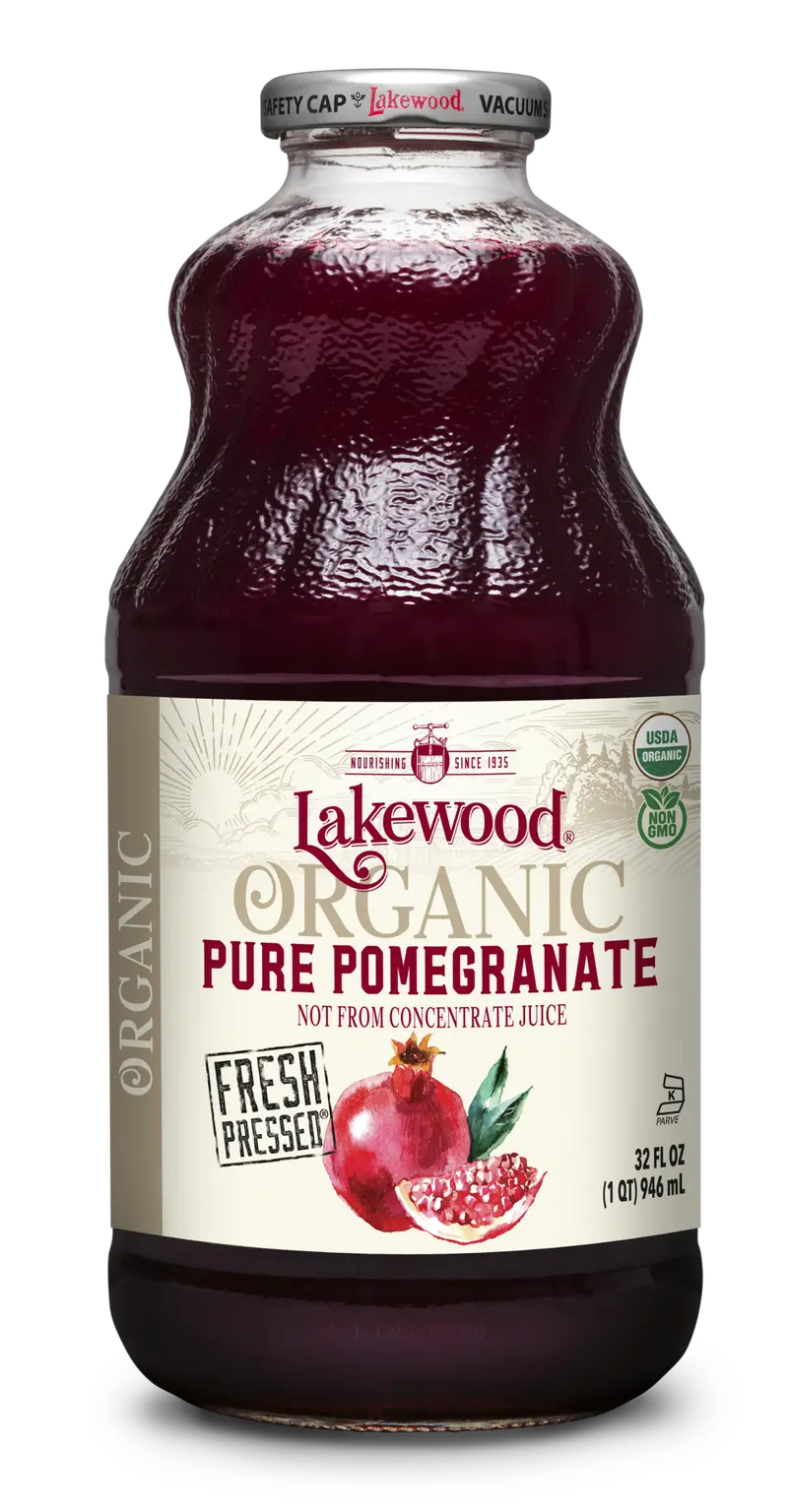 Lakewood Organic Pomegranate Juice – 32 Oz 1