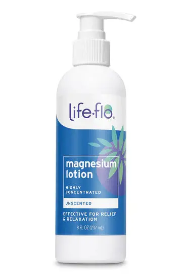 Life-Flo Magnesium Lotion – Unscented, 8 Oz Topical Supplement 1