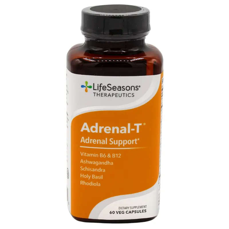 Life Seasons Adrenal-T Adaptogenic Support – 60 Capsules 1