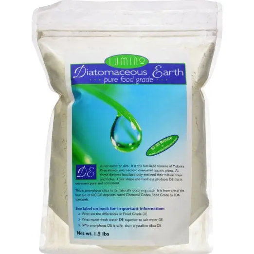 Lumino Food-Grade Diatomaceous Earth – 1.5 Lb Natural Detox & Pest Control Powder 1