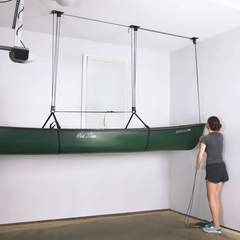 Maxassist Canoe Hoist System – 150 Lb Capacity, 18-Foot Vertical Lift 1
