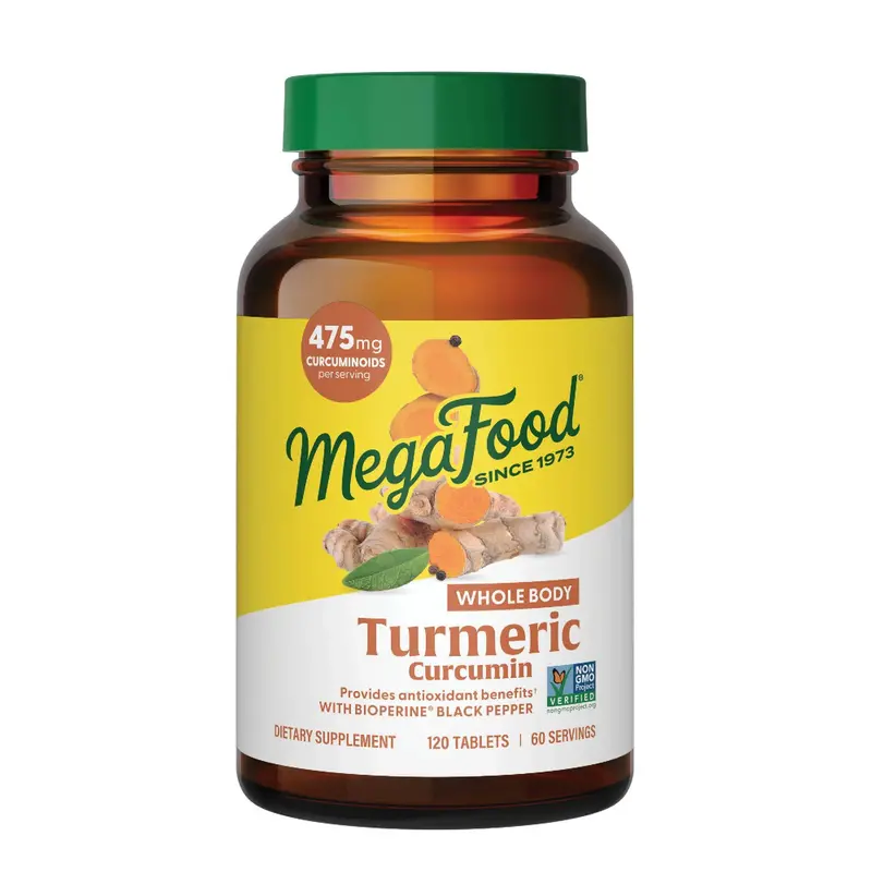 Megafood High-Potency Turmeric Curcumin – 120 Capsules 1