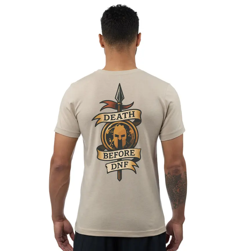 Men'S Spartan Spear And Shield Symbol T-Shirt 1
