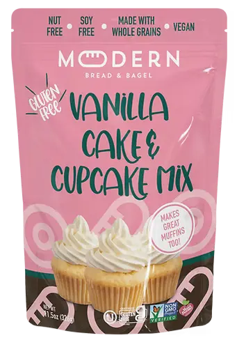Modern Bread & Bagel Vanilla Cake & Cupcake Mix – 11.5 Oz Box 1