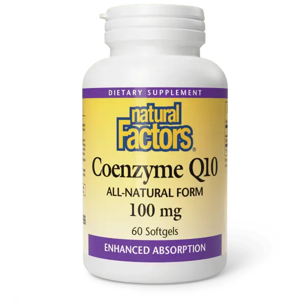 Natural Factors Coq10 100 Mg Softgels – Antioxidant Support For Vitality, 60 Count 1