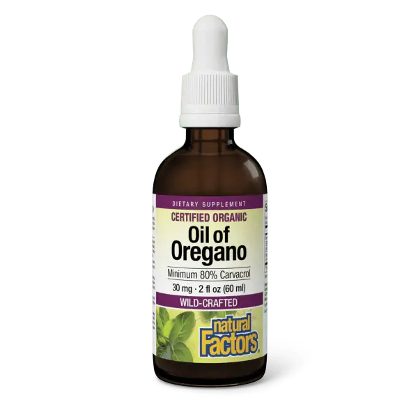 Natural Factors Oil Of Oregano Liquid Extract – Concentrated Herbal Tincture (2 Fl Oz) 1