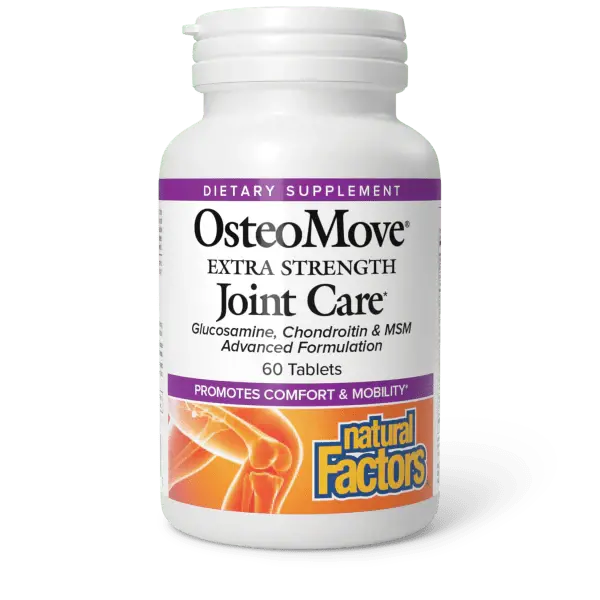 Natural Factors Osteomove Extra-Strength Joint Formula – Glucosamine, Chondroitin & Msm, 60 Count 1