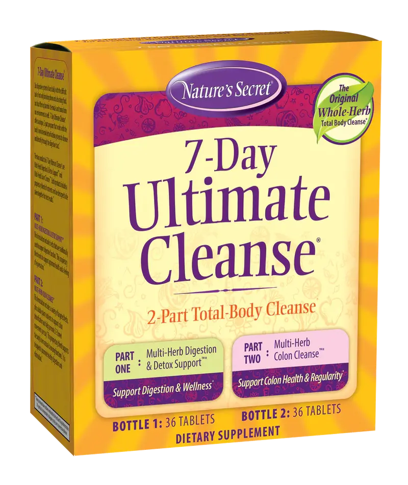 Nature'S Secret 7-Day Full Body Cleanse Kit 1