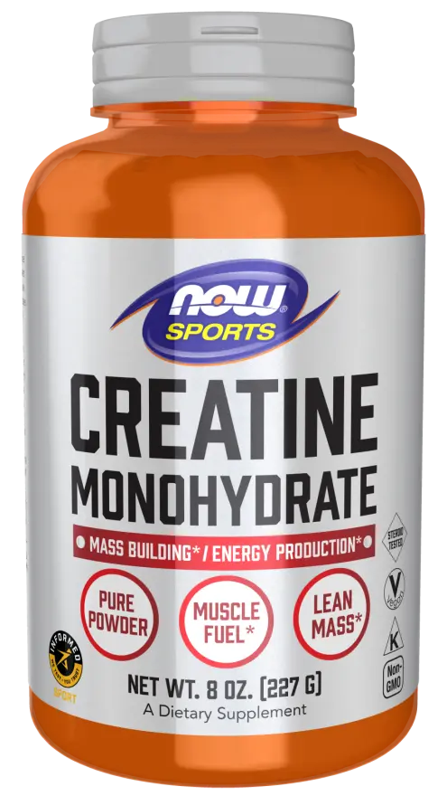 Now Foods Creatine Monohydrate Powder – Unflavored, 8 Oz 1