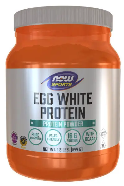 Now Foods Egg White Protein Powder – 1.2 Lb Container 1