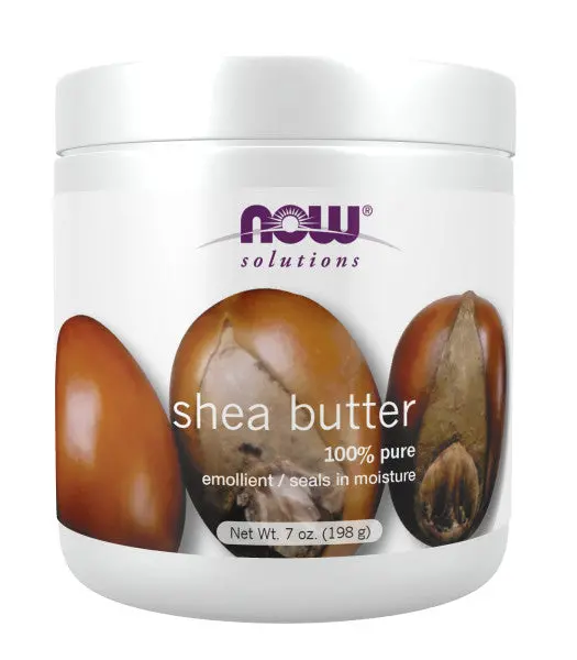 Now Shea Butter – Unrefined Fair-Trade Moisturizing Butter, 7 Oz 1