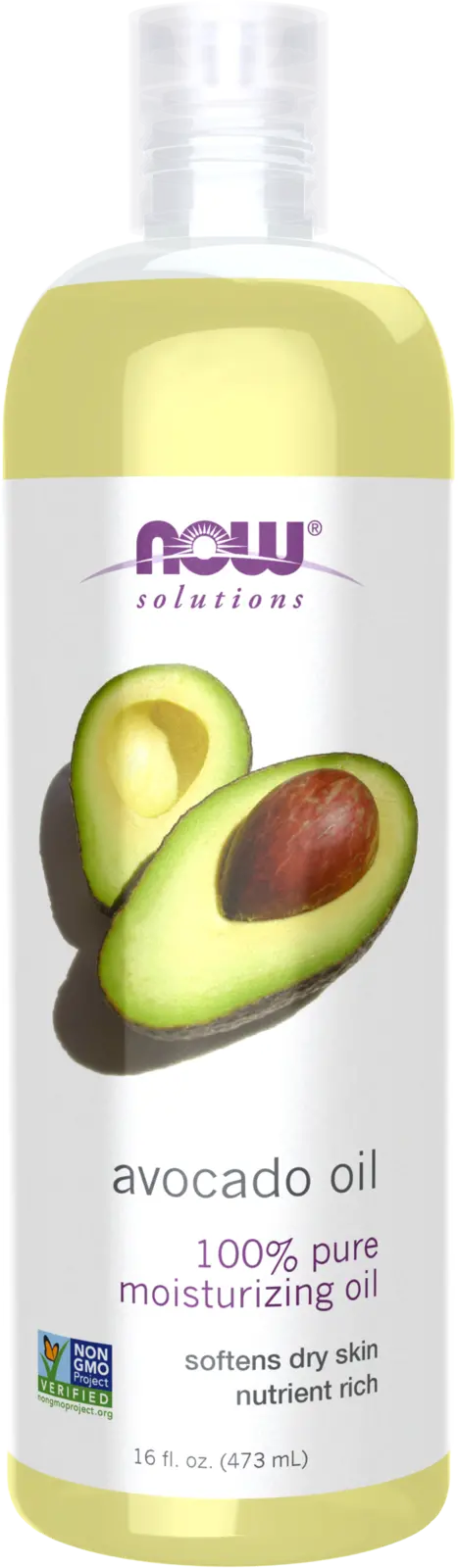 Now Solutions Avocado Oil – 16 Fl Oz Unrefined, Cold-Pressed Carrier Oil 1