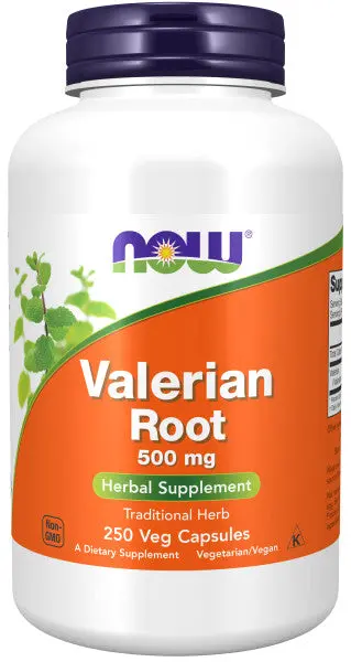Now Valerian Root 500Mg – Calming Sleep Aid In Vegan Capsules, 250 Count 1