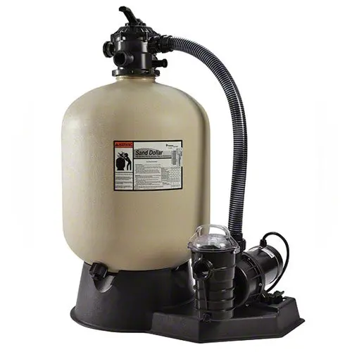Pentair 1 Hp Pool Pump + 19-Inch Sand Dollar Filter Complete System 1