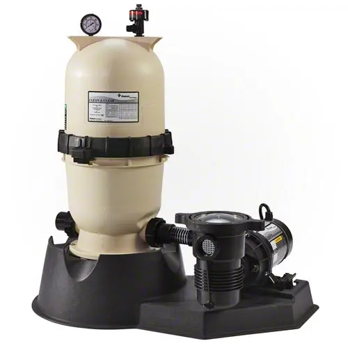 Pentair 1 Hp Pump With Clean & Clear 75 Filter System 1