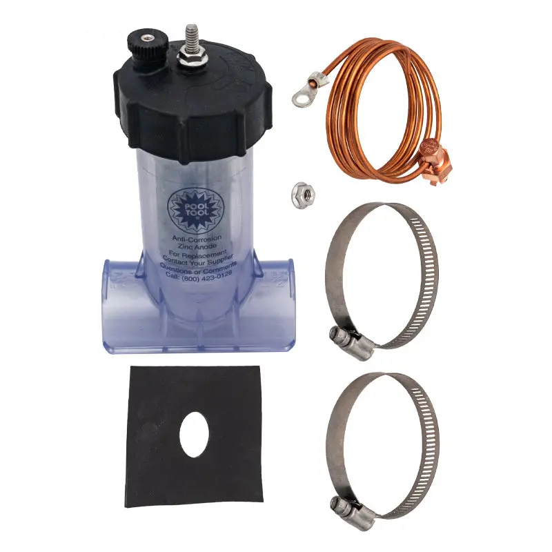 Pool Tool Co. 104-C15 Inline Zinc Anode With 1.5" Fpt Threads 1