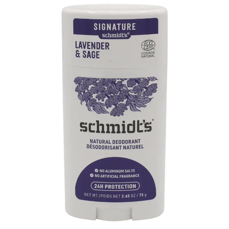 Schmidt’S Lavender & Sage Aluminum-Free Deodorant Stick – 2.65 Oz (Discontinued) 1