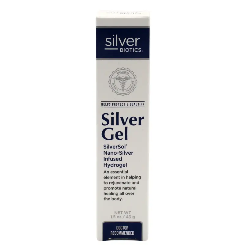 Silver Biotics Gel – 1.5 Oz Topical Silver Formula 1