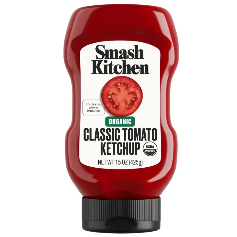 Smash Kitchen Organic Tomato Ketchup (15 Oz) 1