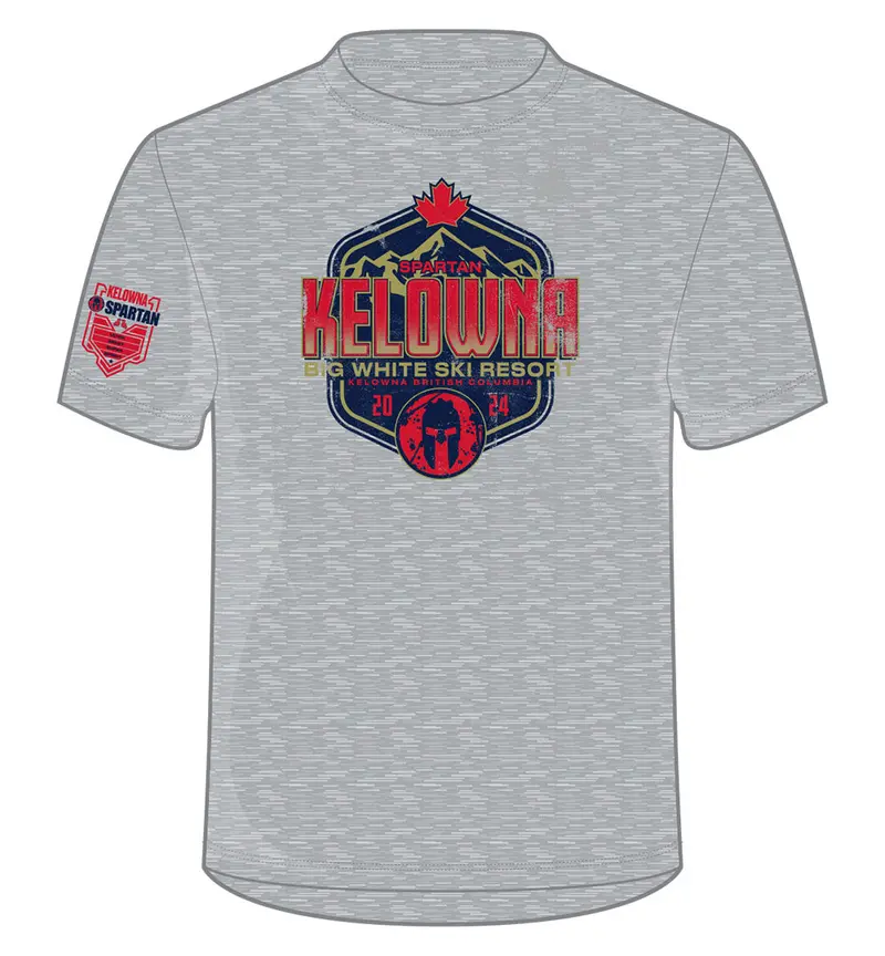 Spartan 2024 Kelowna Ocr World Championships Venue T-Shirt 1