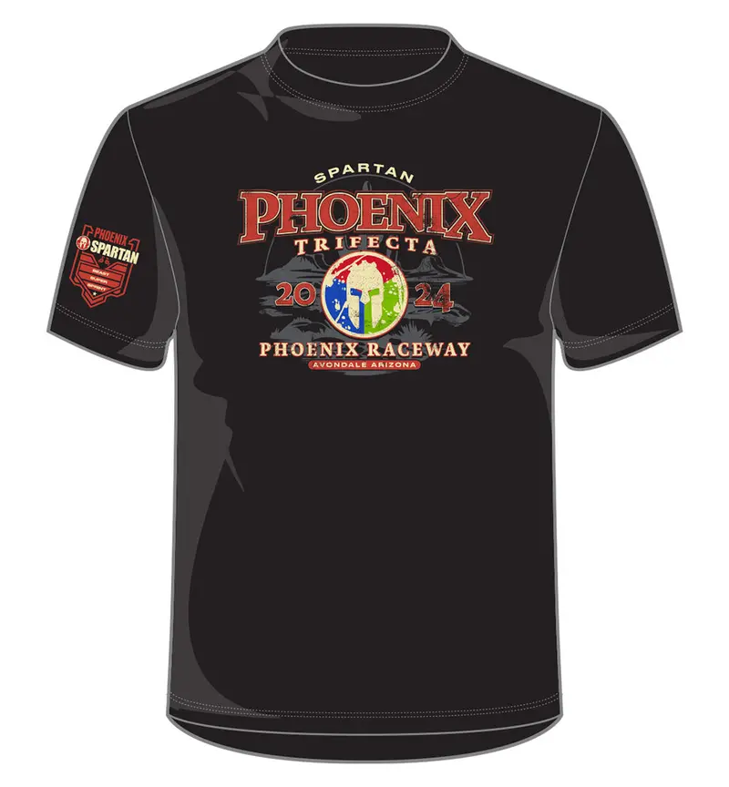 Spartan 2024 Phoenix Obstacle Course T-Shirt 1