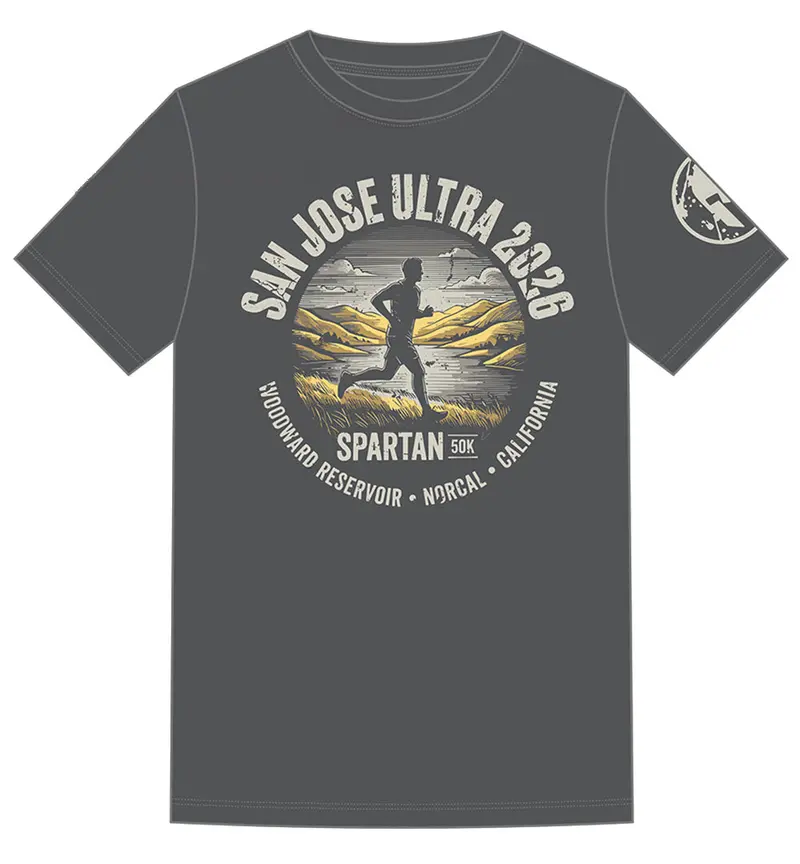 Spartan 2026 San Jose Ultra Race Event T-Shirt 1