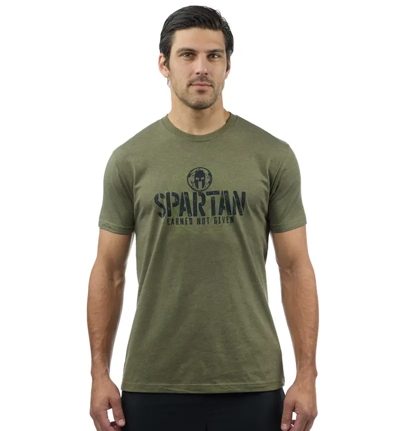 Spartan Achievement Motivational T-Shirt – Men'S 1