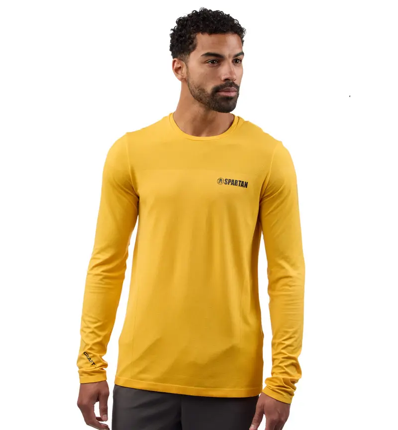 Spartan By Craft Men'S Urban Run Fuseknit Long-Sleeve Tee 1