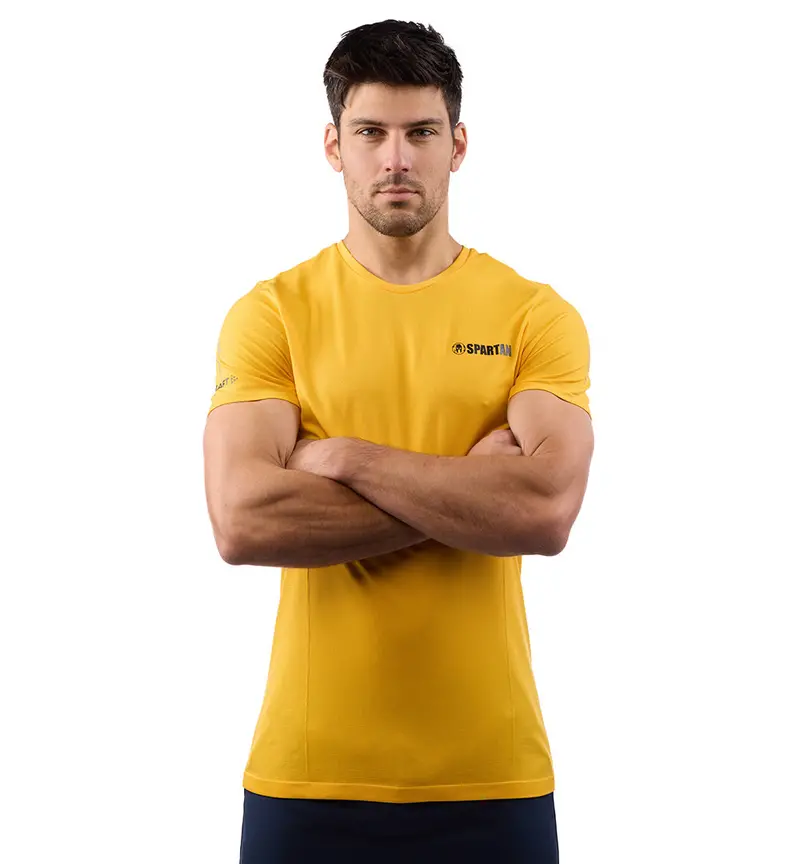 Spartan By Craft Men'S Urban Run Fuseknit Short-Sleeve Tee 1