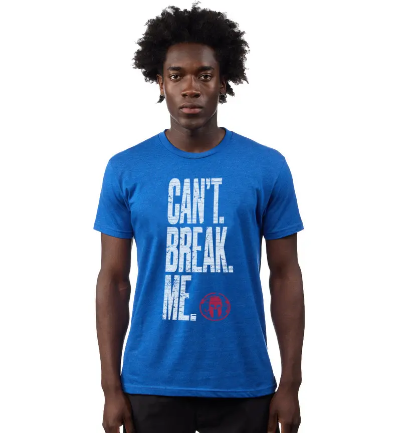 Spartan Can'T Break Me Fitness Tee – Men'S 1