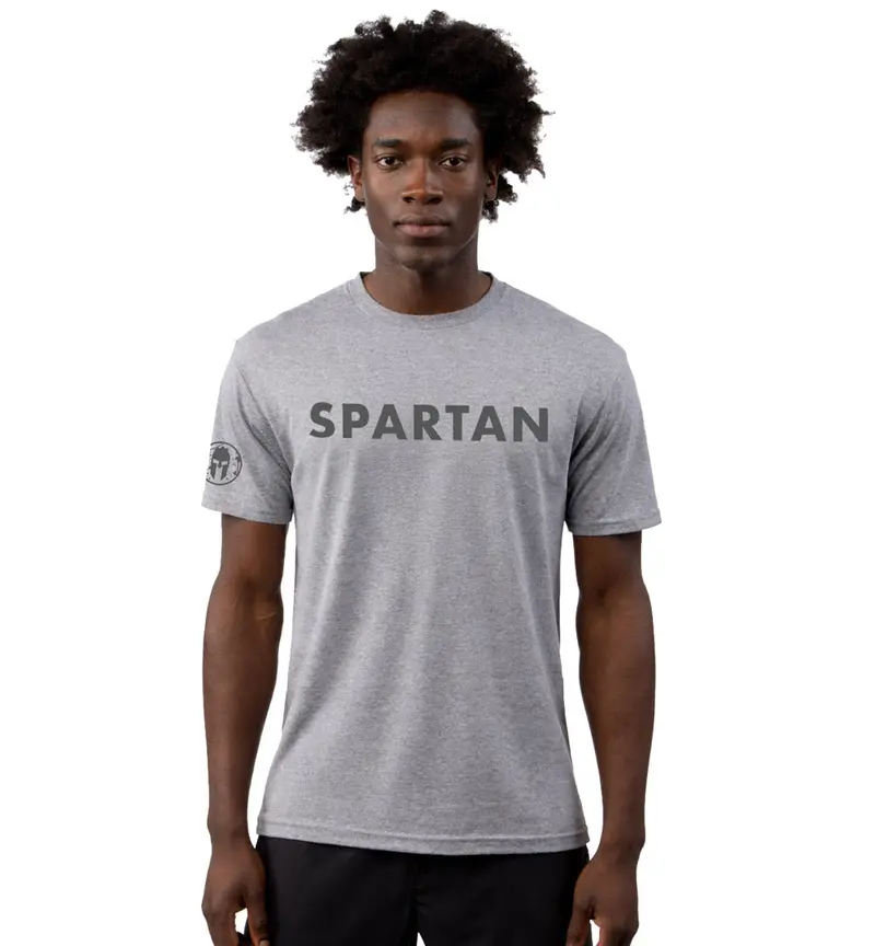 Spartan Core Logo Short Sleeve Tee – Unisex Fit 1