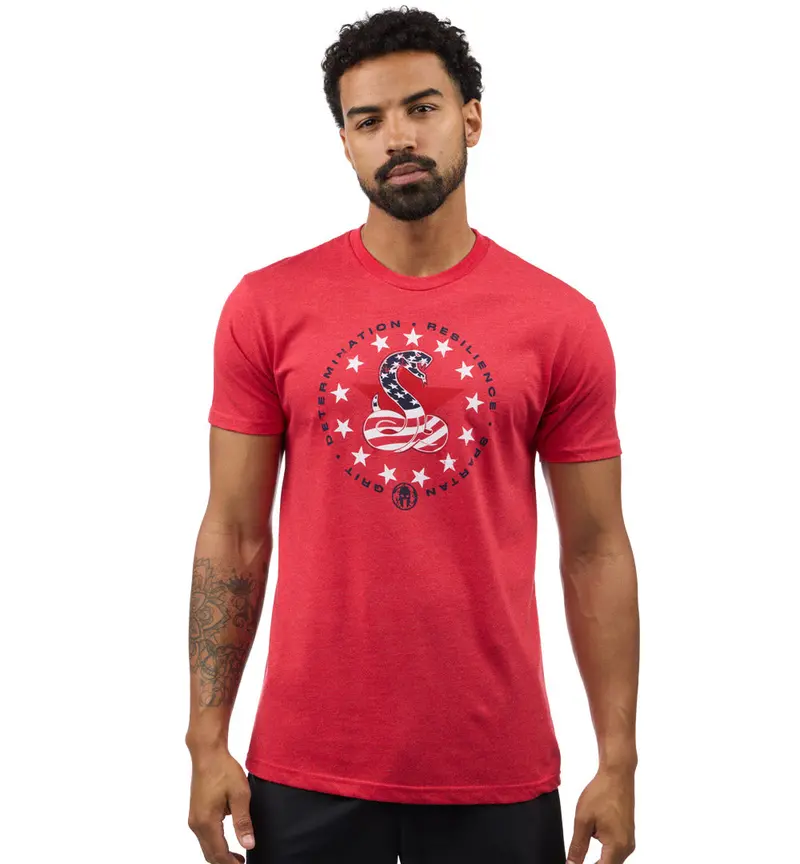 Spartan Stars & Stripes Racerback Tee – Men’S 1
