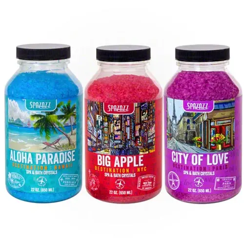 Spazazz Destinations Spa Crystals – Aromatherapy Mineral Blend 1