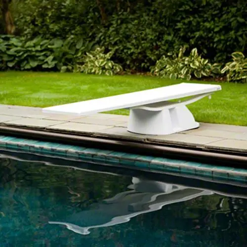 Sr Smith Salt Pool Jump System – 8-Foot Board Spring Assembly (Taupe) 1
