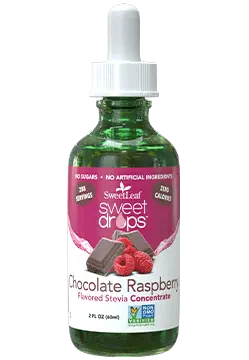 Sweetleaf Chocolate Raspberry Stevia Drops – 2 Fl Oz Bottle 1