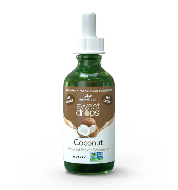 Sweetleaf Coconut Sweet Drops – Plant-Based Liquid Sweetener, 2 Fl Oz 1