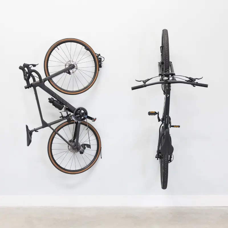 Swivel-Mount Dual-Bike Garage Hook – Space-Saving Wall Storage 1